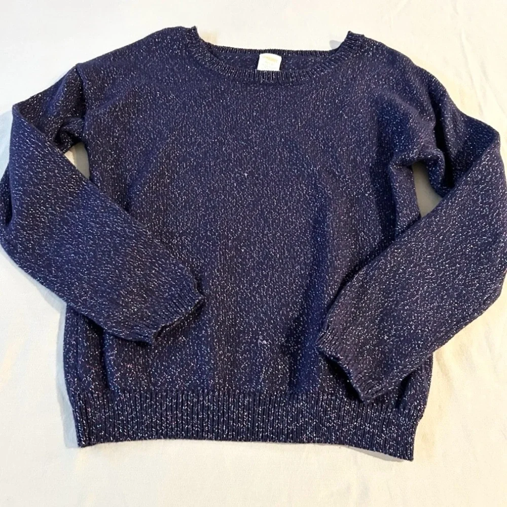 GYMBOREE Navy Blue Sparkle Kids Sweater